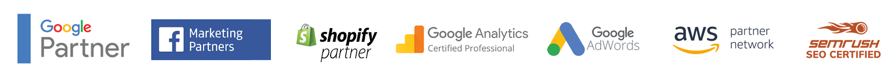 Smartner’s certification and partner badges, as shown on smartner.com.au